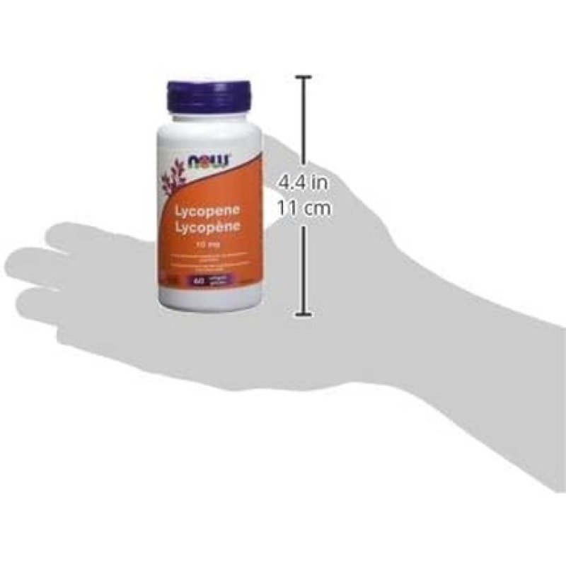 Now Foods Lycopene 10mg 60 Softgels