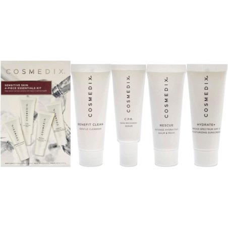 Sensitive Skin Essentials Kit by Cosmedix for Unisex - 0.5oz Benefit Clean