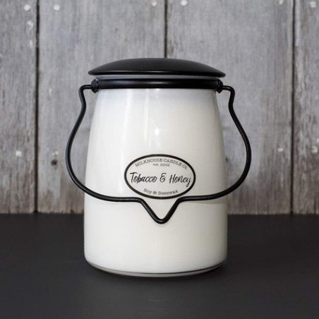 Milkhouse Candle Company Tobacco & Honey Candle 22 Ounce