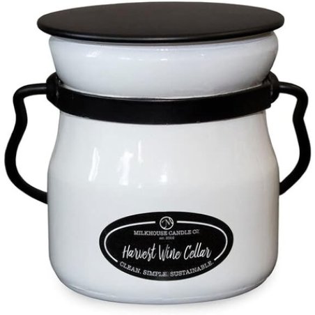 Milkhouse Candle Company Creamery Glow Collection Scented Soy Candle Harvest Wine Cellar 5-Ounce