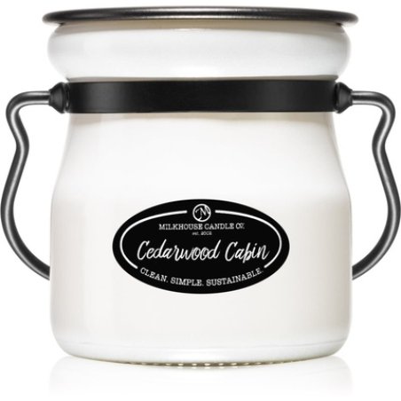 Milkhouse Candle Co. Cedarwood Cabin Candle - Cream Jar 142 g