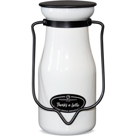 Milkhouse Candle Company 8 Ounce Milk Bottle Candle - Thanks A Latte