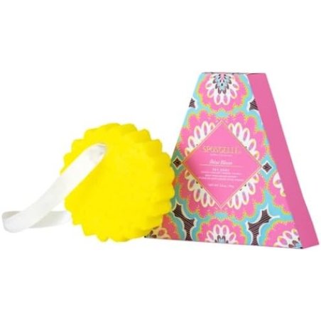 Spongelle Rivera Collection Infused Buffer Sponge with Oils of Basil and Lemon