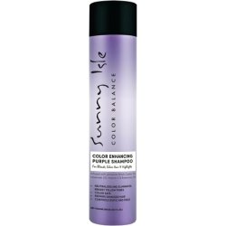 Sunny Isle Color Enhancing Purple Shampoo 10.1oz - Neutralizes Brassy Yellow