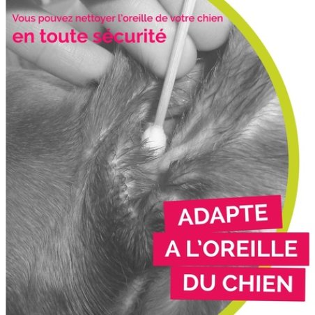 Bamboostick Bamboo Cotton Buds for Small Dogs and Cats 50 S/M Buds