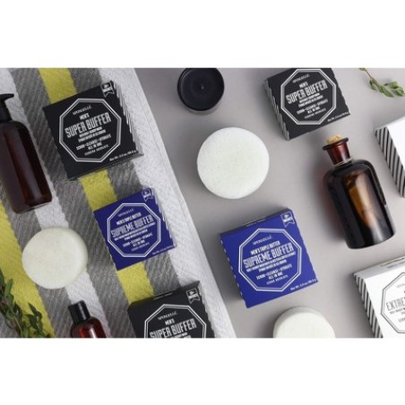 Spongelle Men's Triple Butter Supreme Body Wash Infused Buffer Cedar Absolute