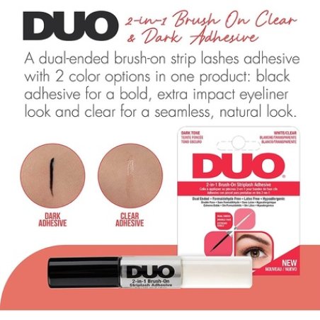 Duo Quick-Set Striplash Adhesive Dark 5g