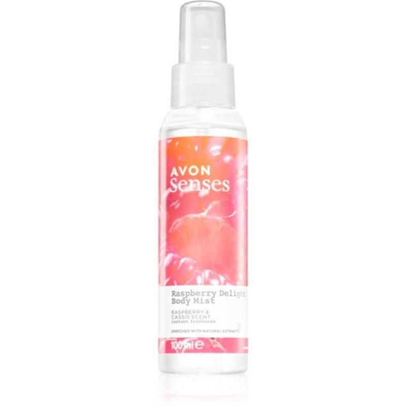 Avon Senses Raspberry Delight Refreshing Body Spray - 100 ml
