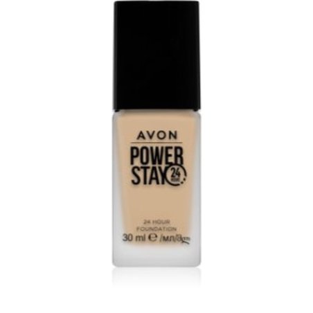 Avon Power Stay 24h Foundation - Long-Lasting Matte Finish, 30 Ml