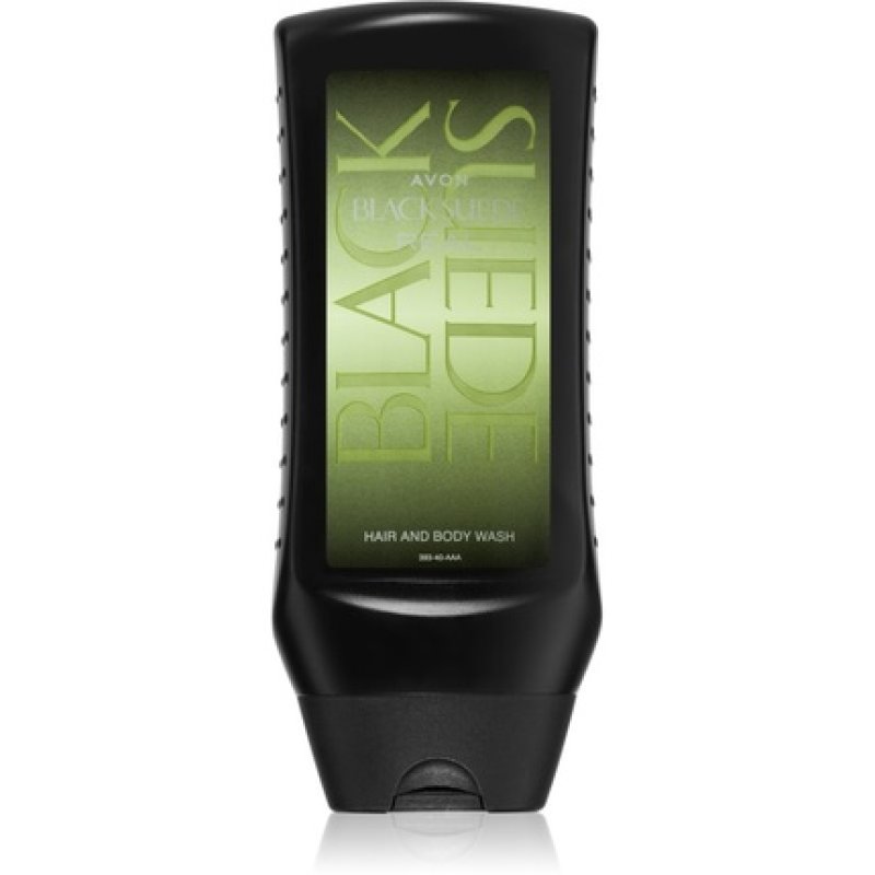 Avon Black Suede Real 2-in-1 Shower Gel and Shampoo for Men - 250 ml