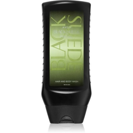 Avon Black Suede Real 2-in-1 Shower Gel and Shampoo for Men - 250 ml