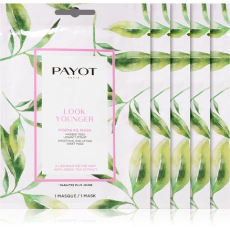 Payot Morning Mask Look Younger - Sheet mask for lifting effect, 5 pieces