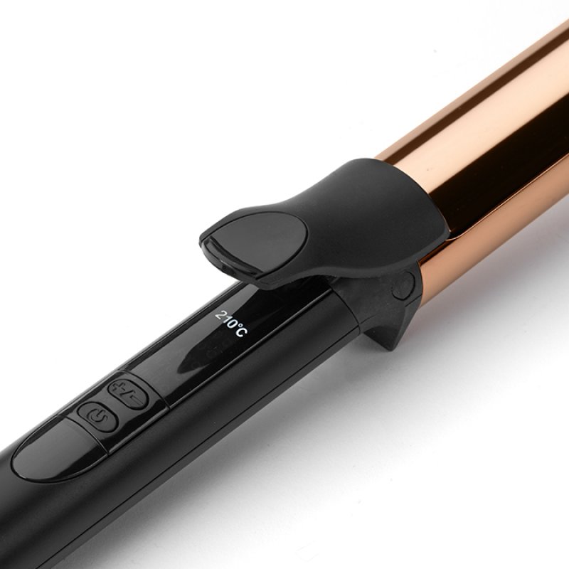 BaByliss Salon Brilliance Curls Titanium Curling Iron with Clamp 32mm - 160°C to 210°C for All Hair Types