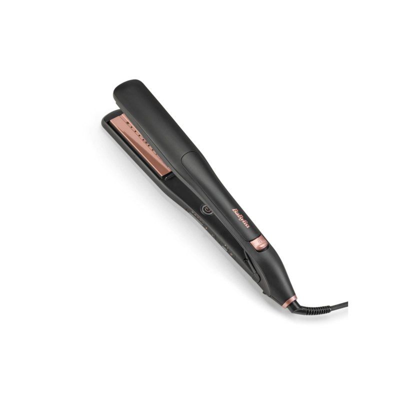 BaByliss ST596E brosse soufflante et fer à lisser Vapeur Beige, Noir 2,5 m