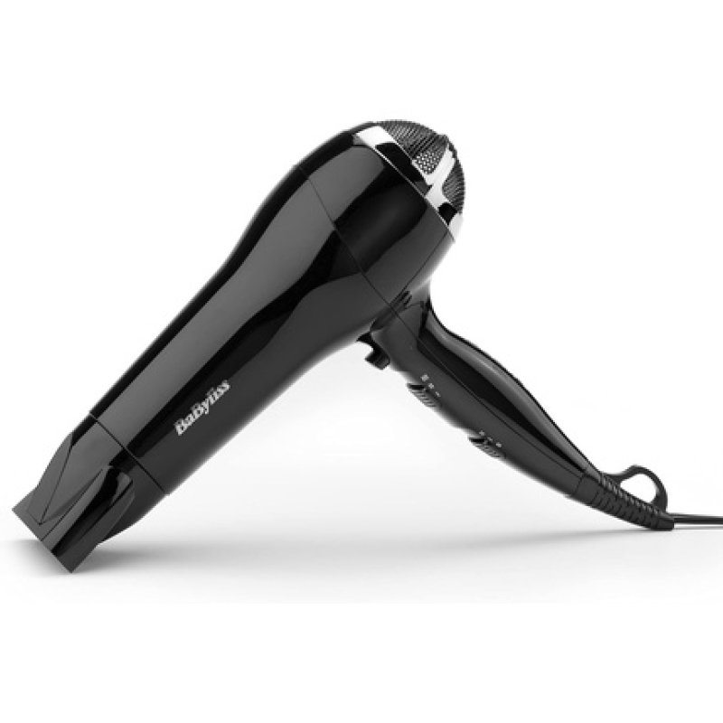 Babyliss Power Smooth 2400W Hair Dryer - Black, Fast, Lightweight, Ionic