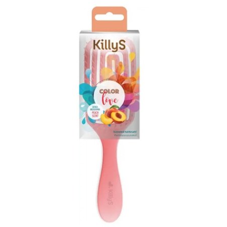Killys Color Love Hair Brush In Peach
