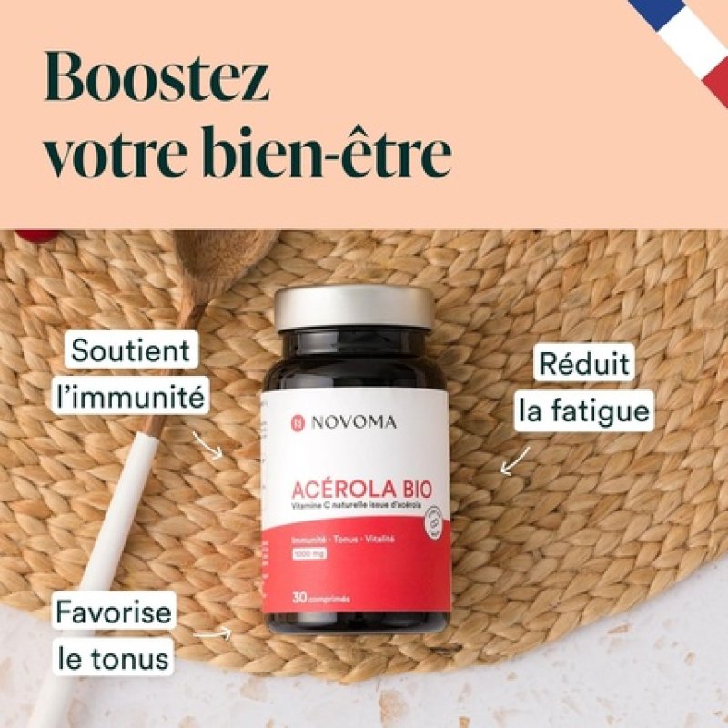 Acerola Bio 1000mg 100% Natural Vitamin C