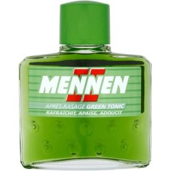 Mennen Green Tonic Aftershave Lotion for Men 125ml - Pack of 2