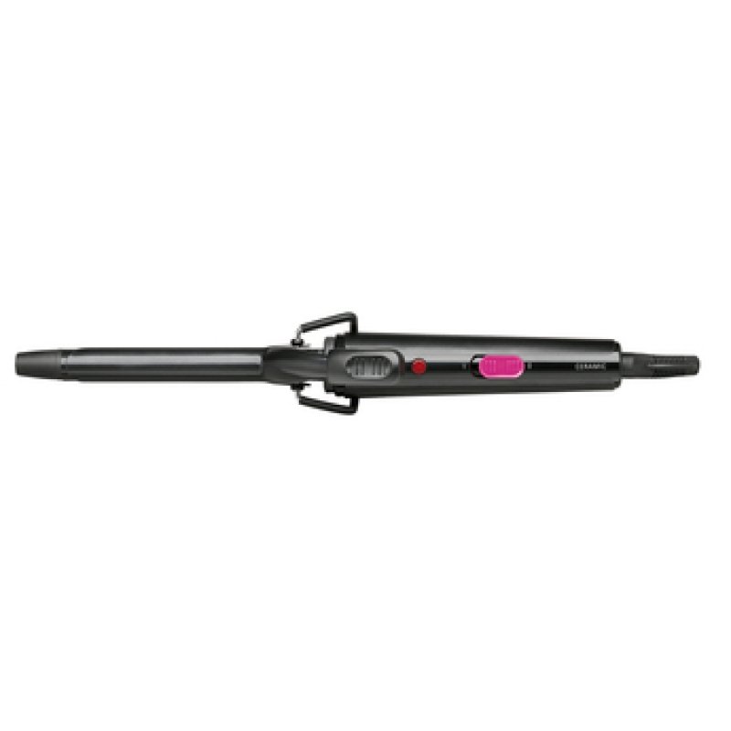 Rowenta CF2133F0 hair styling tool Curling iron Warm Black, Pink 25 W