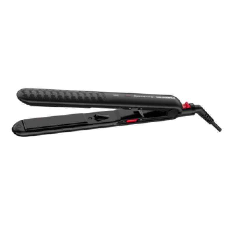 Rowenta X KARL LAGERFELD SF323LF0 hair styling tool Straightening iron Warm Black