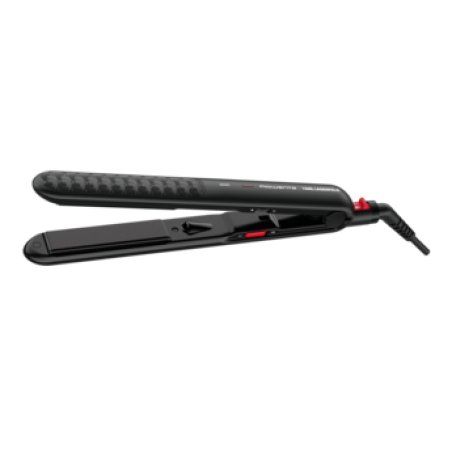 Rowenta X KARL LAGERFELD SF323LF0 hair styling tool Straightening iron Warm Black