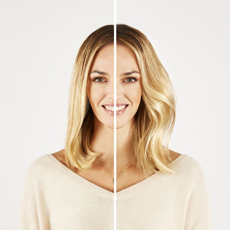 Rowenta Brush Activ Ultimate Care CF9720 Brosse soufflante à air chaud À chaleur Cuivre, Blanc 2 m