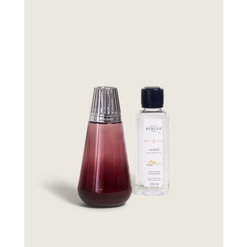 Maison Berger Paris Scented Lamp Glass Red