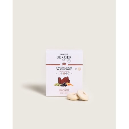Maison Berger Car Scent Refill Powerful Leather
