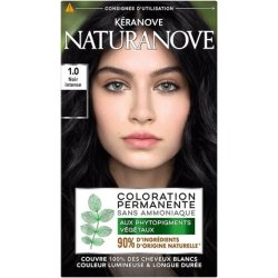 Keranove Naturanove Permanent Colouring with Vegetable Phytopigments Intense Black 1.0