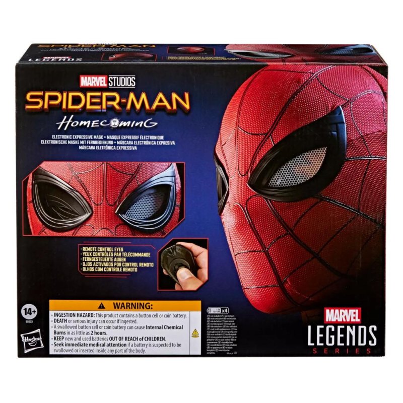 MARVEL - Casque éléctronique Expressive Spider-Man Legend Series