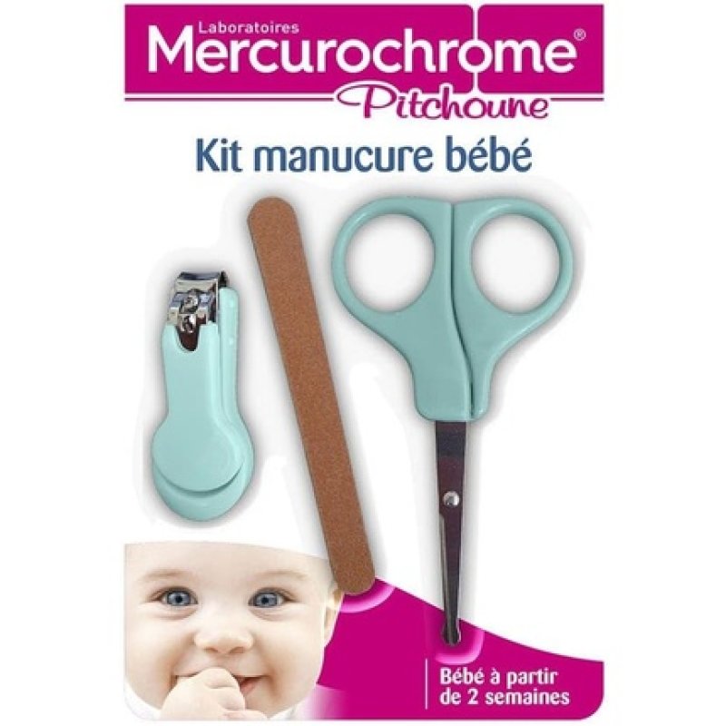 Mercurochrome Pitchoune Baby Manicure Kit