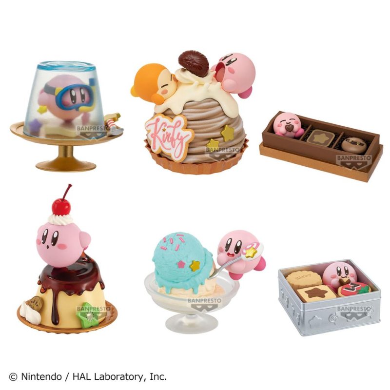 KIRBY - Paldolce Collection Box Vol.3 - Assortiments 6 Figurine 8cm