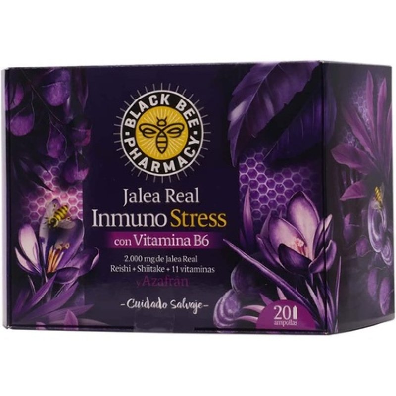 Black Bee Inmuno Stress 20 Ampoules