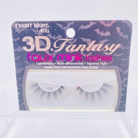 Ardell Fright Night 3D Fantasy Faux Mink Lashes with Adhesive