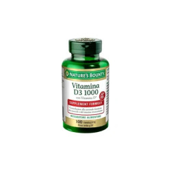 Nature's Bounty Vitamin D3 1000 100 Tablets