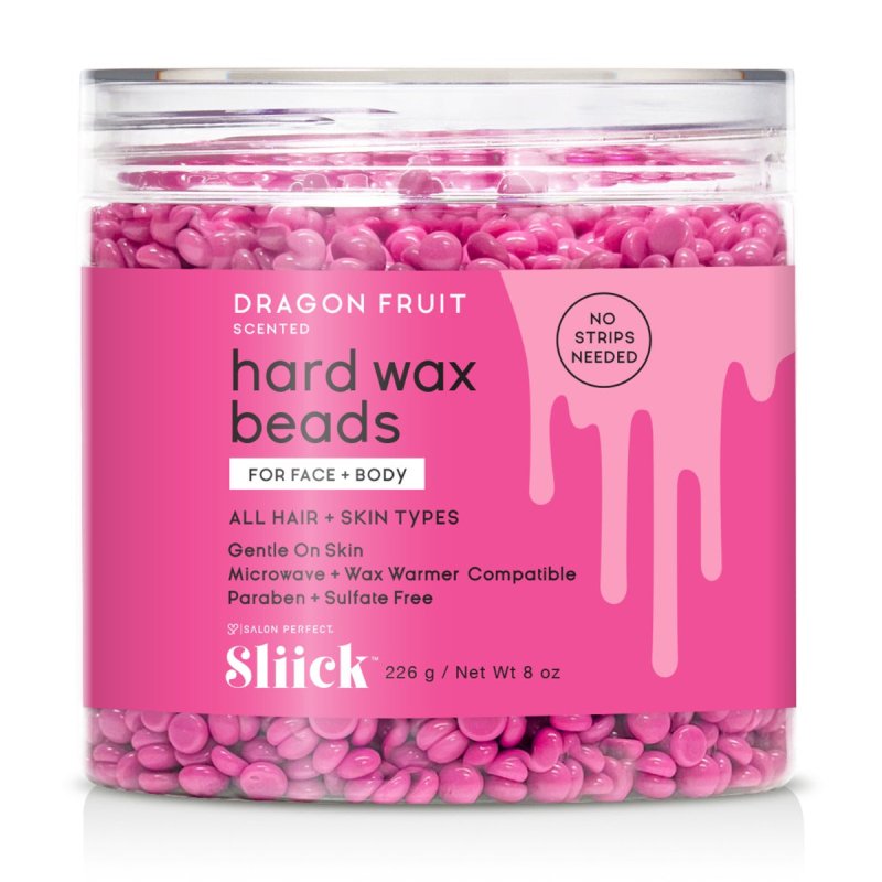 Sliick Dragon Fruit Hard Wax 8oz 226g Home Waxing Hair Removal Salon Perfect