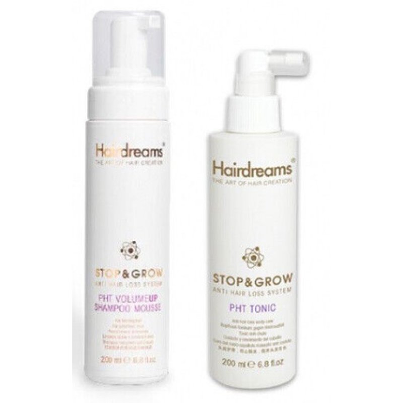 Hairdreams Stop & Grow PHT Tonic PHT Volume Up Shampoo 0.4L