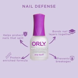 Orly Nail Defense Strengthening Protein Treatment for Splitting and Peeling Nails