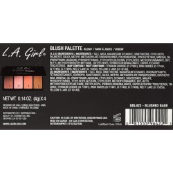 L.A. GIRL Fanatic Blush Palette Blushed Babe