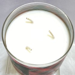Bath & Body Works Flannel 3 Wick Scented Candle 14.5 oz