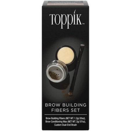 TOPPIK Brow Building Fibers Set Light Brown