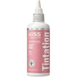 Kiss Tintation Semi-Permanent Hair Colour with Argan Oil and Aloe Vera - Dusty Rose