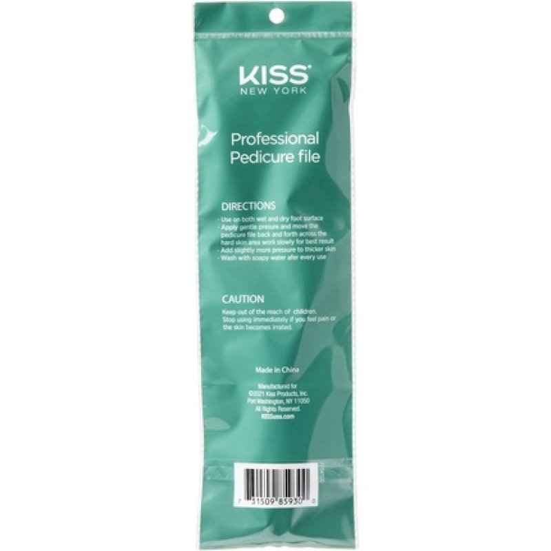 Kiss New York Professional Pedicure File Black