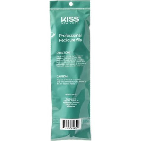 Kiss New York Professional Pedicure File Black