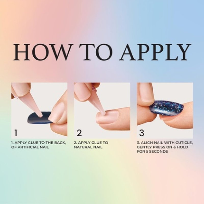 Kiss 28 Medium Voguish Fantasy Nails