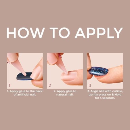 Kiss Gel Fantasy Press-On Nails with Nail Glue 'No Regrets' Light Pink