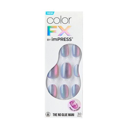 Kiss Self-Adhesive Nails Impress Color Fx Fly Up - 30 Pieces