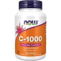 NOW NF Vitamin C-1000 Sustained Release 100 Tablets