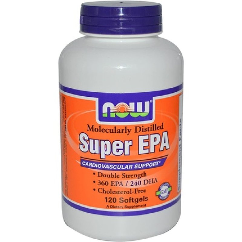 NOW Foods Super Omega EPA Molecularly Distilled Softgels 120