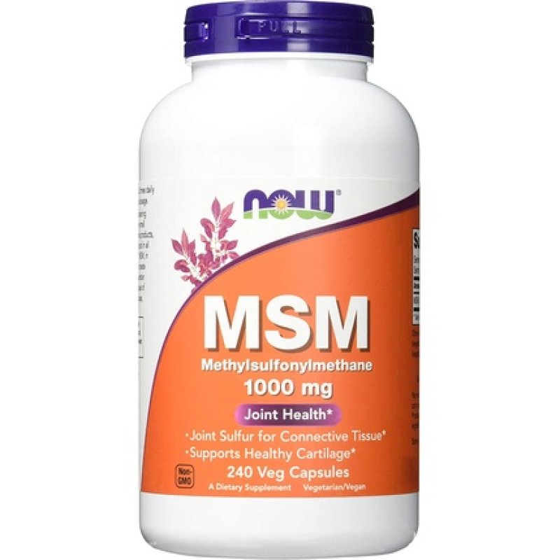Now Foods MSM 1000mg Standard 240 Capsules